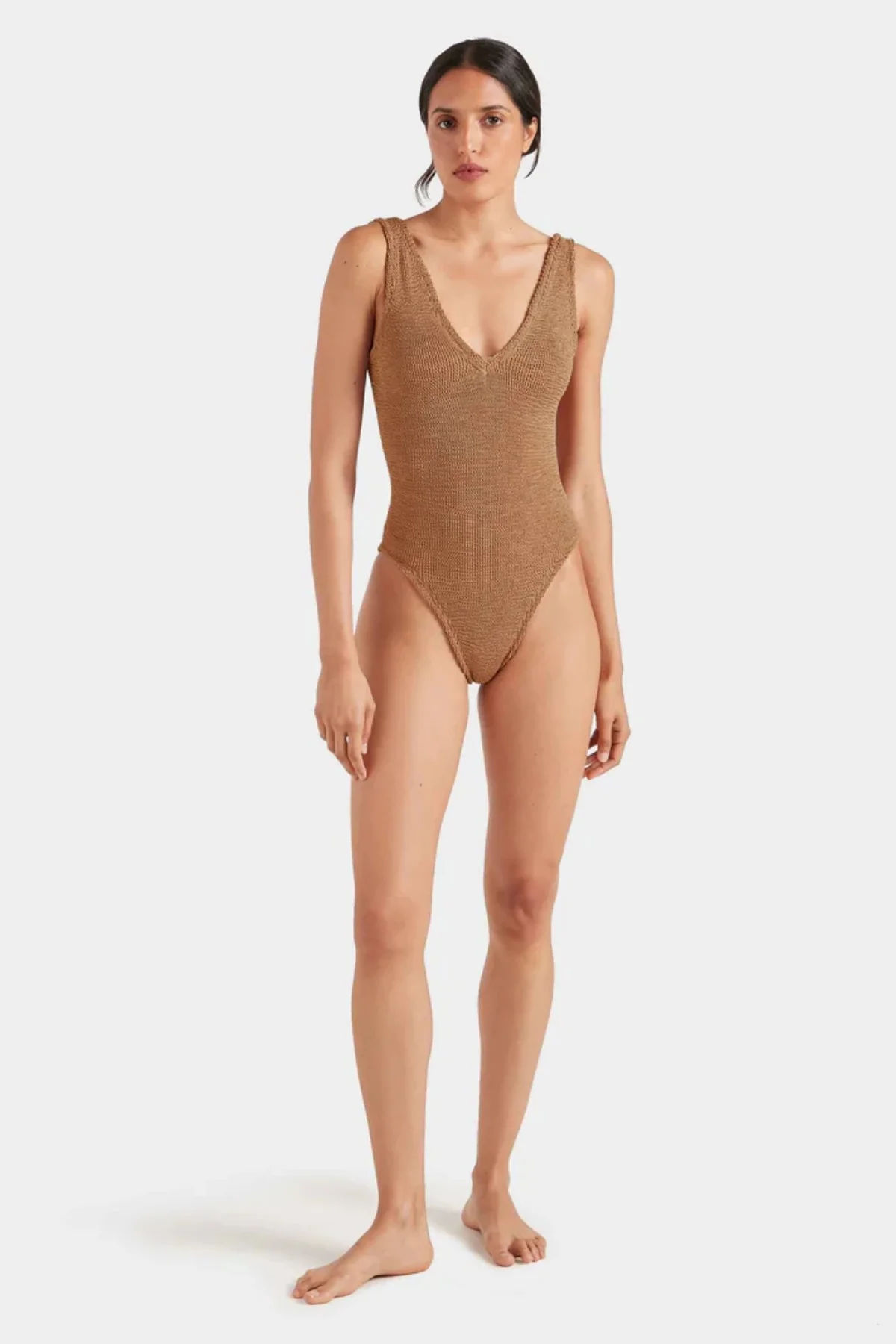 Sadie Swim Metallic Cocoa - Image 4