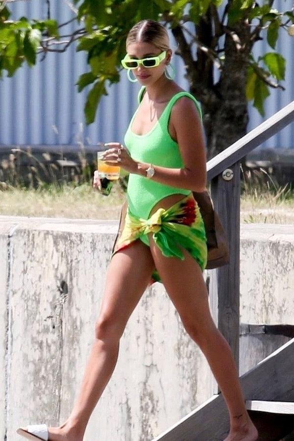 Square Neck Swim Lime - Image 3