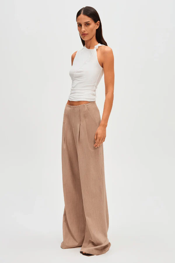 Simone Pant Taupe - Image 3