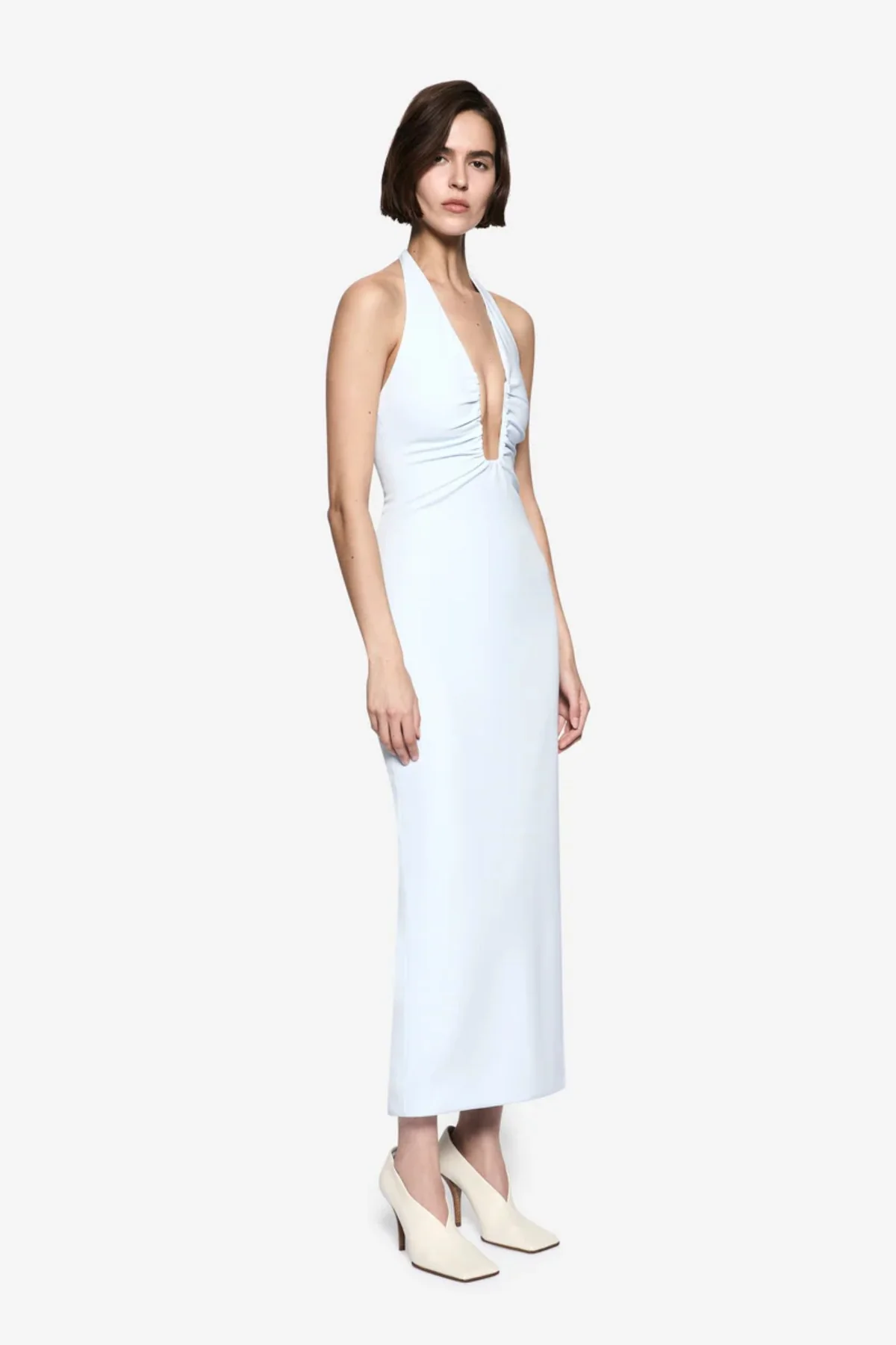 The Lusi Crepe Dress Skywriting - Image 3