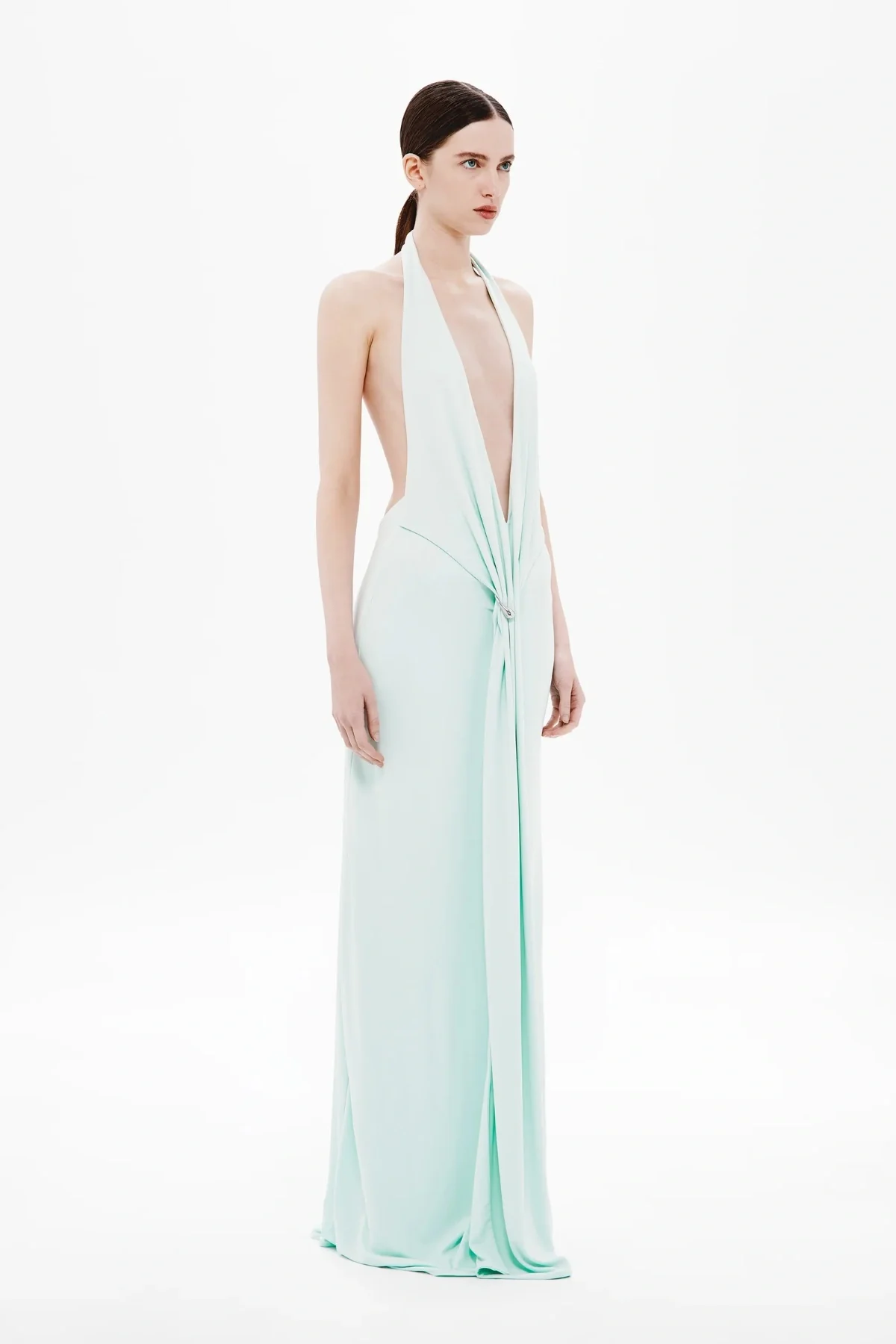 The 'Unity' Jersey Dress Mint - Image 2