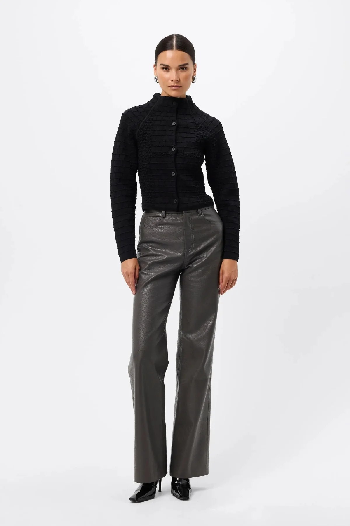 Carter Cardigan Black - Image 4