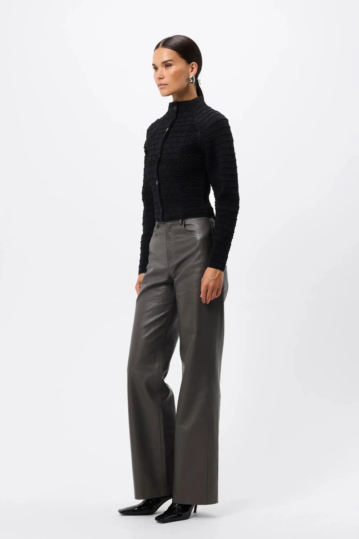 Carter Cardigan Black - Image 5