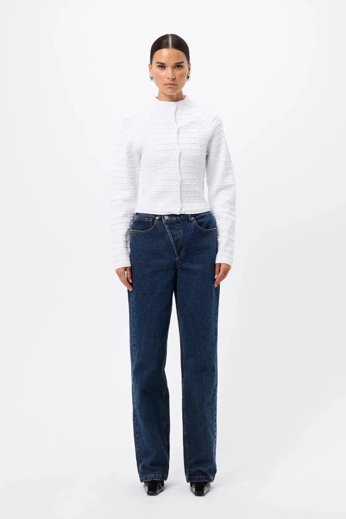 Carter Cardigan White - Image 6