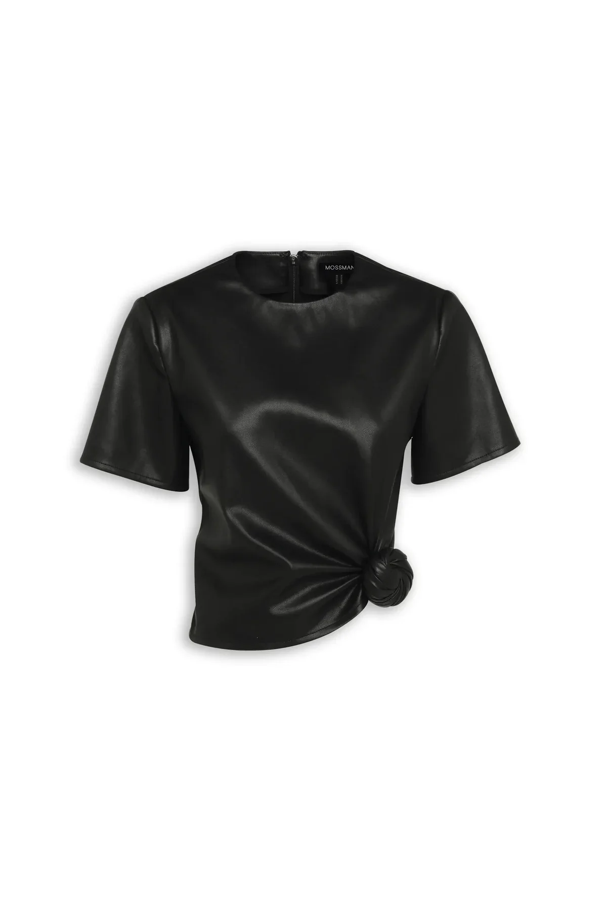 Fairfax Knot Tee Black - Image 12