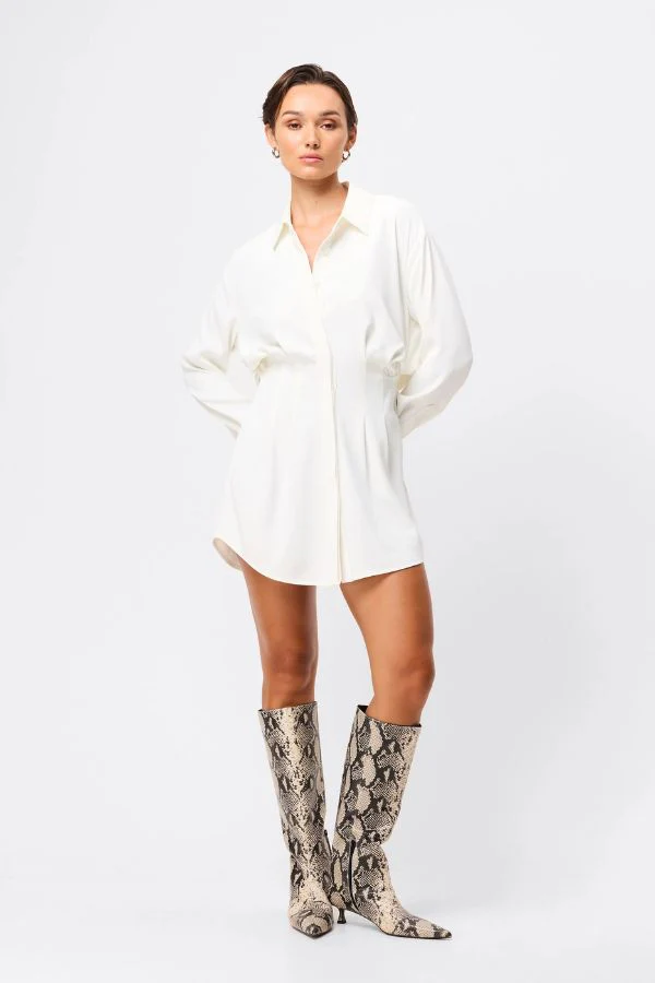 Good Intentions Mini Dress White - Image 2