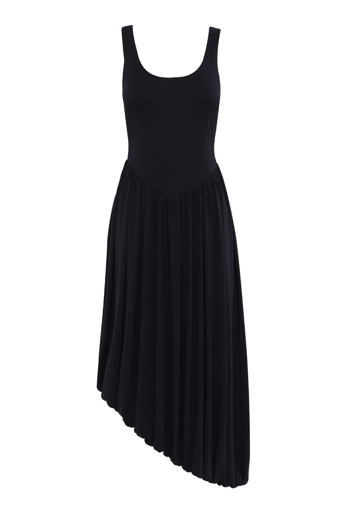 Haven Midi Dress Black - Image 8