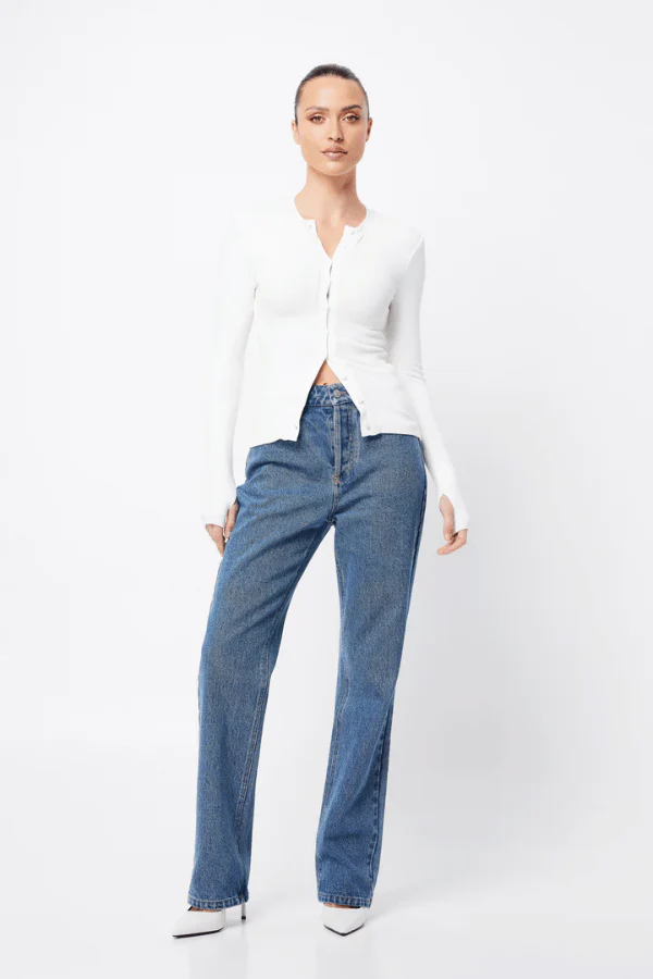 Lyon Cardigan White - Image 5