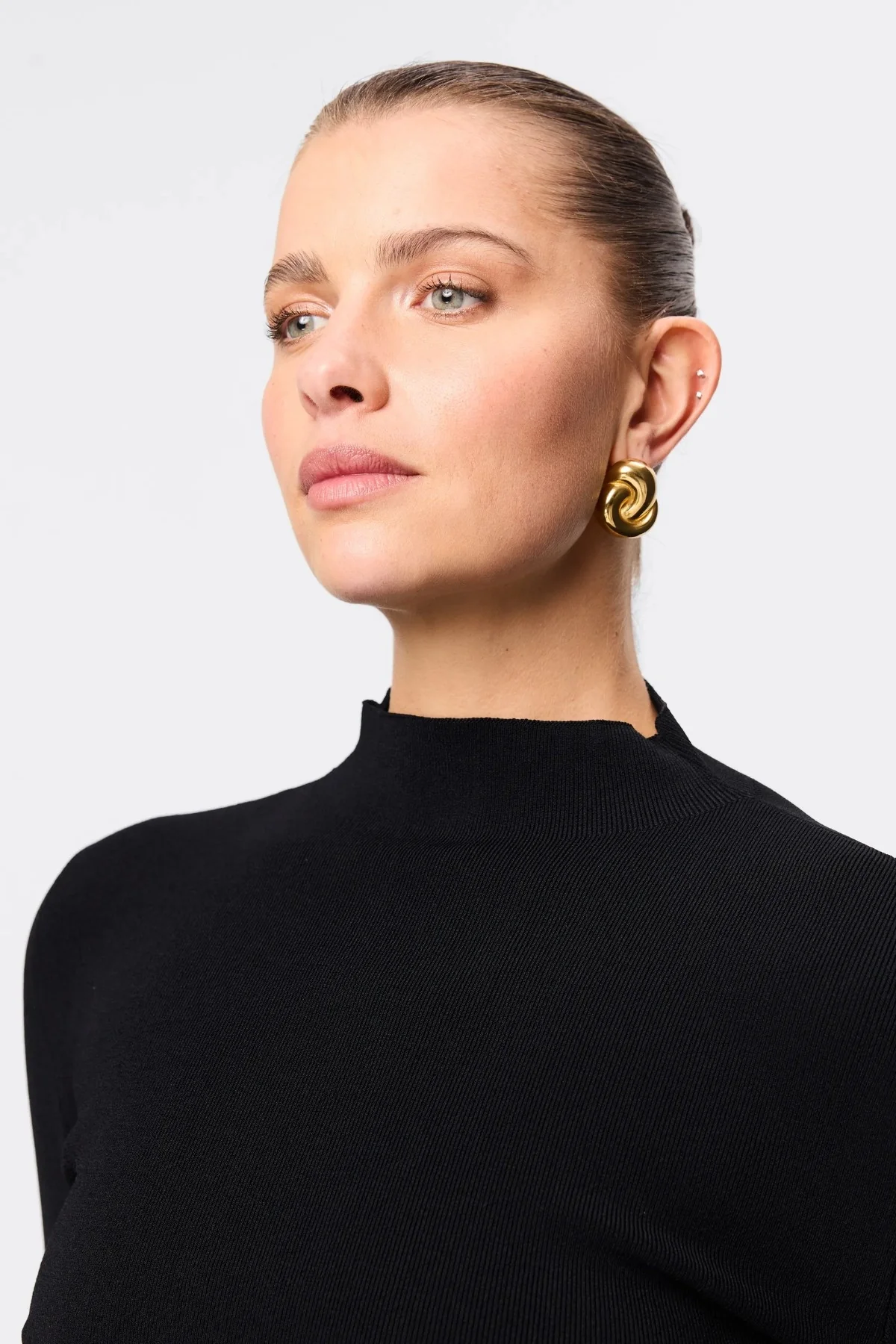 Windsor Knit Top Black - Image 6