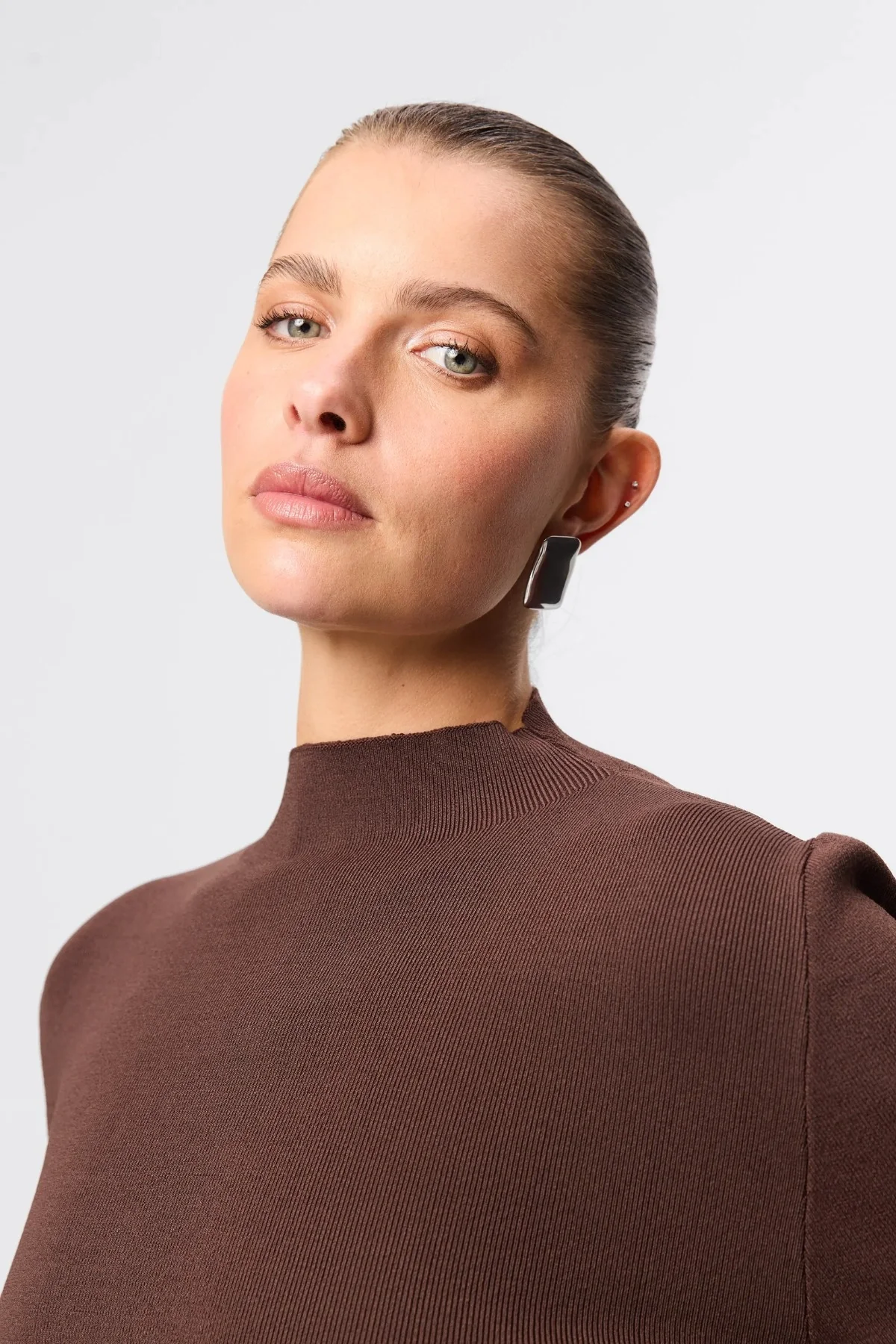 Windsor Knit Top Chocolate - Image 7