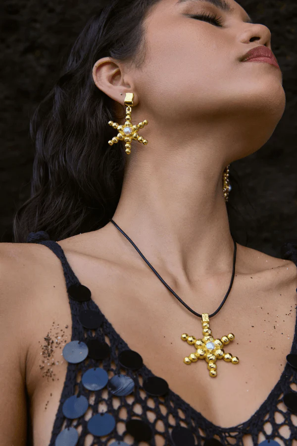 Atlas Necklace Gold - Image 3