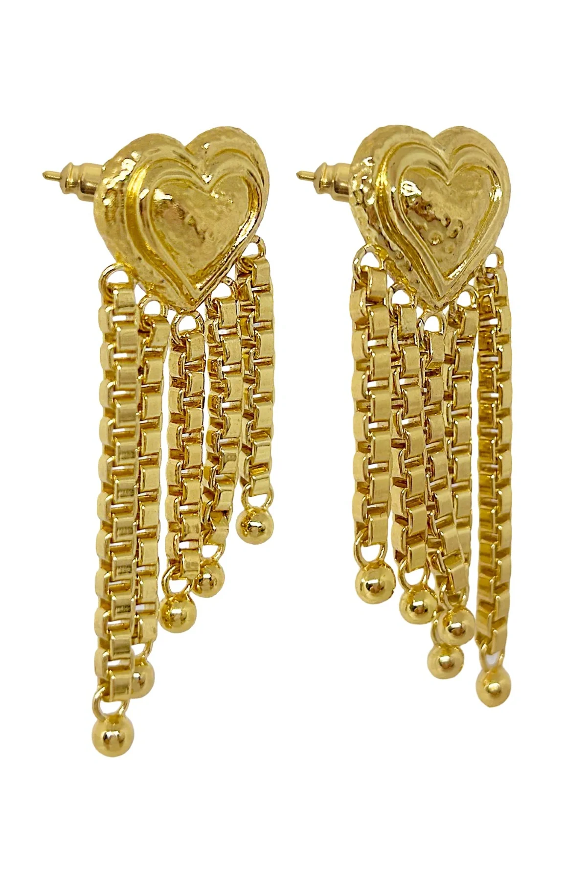 Carmen Earrings Gold - Image 6