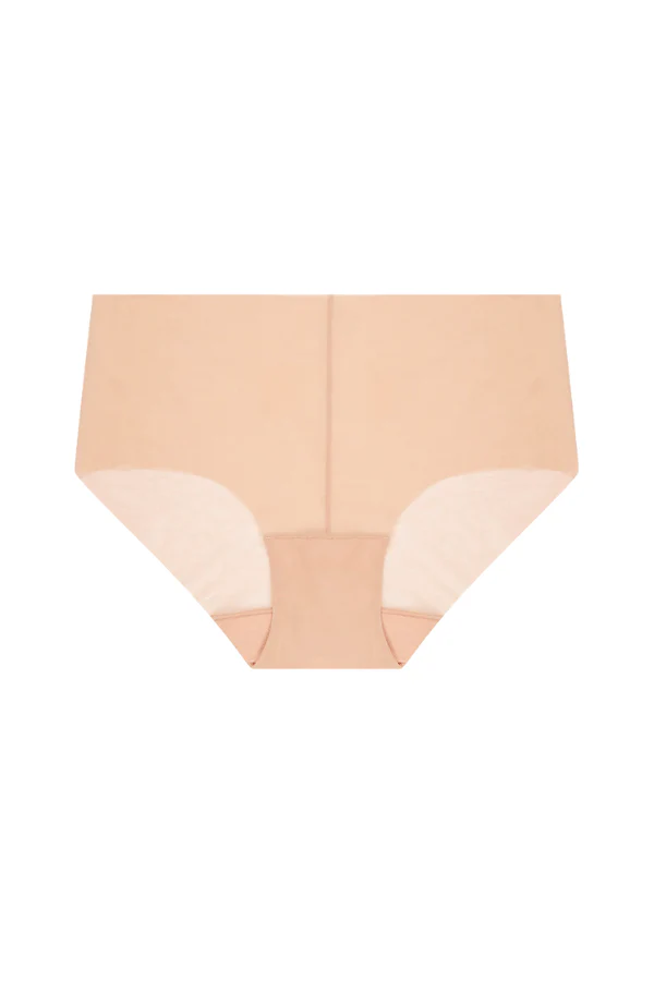 Nude Invisible High Waisted Brief