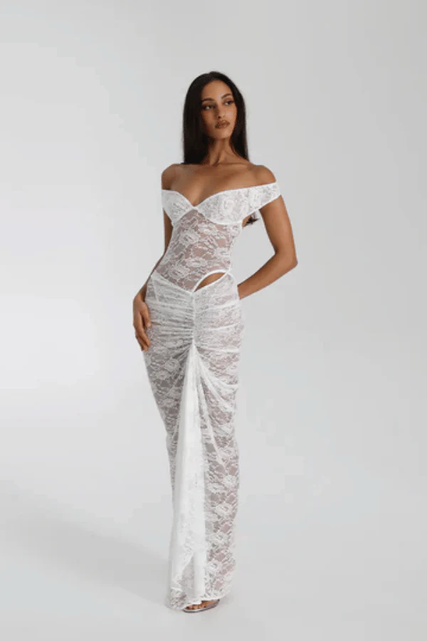 Aubrey Dress White - Image 7