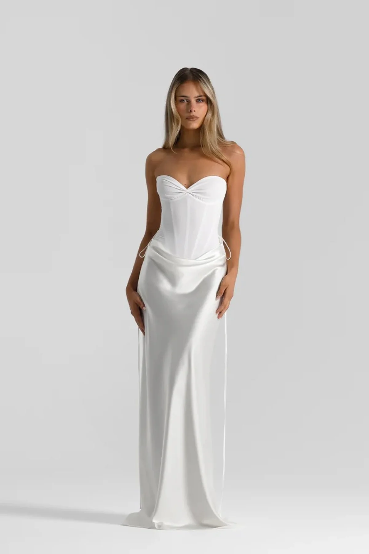 Evelyn Skirt White