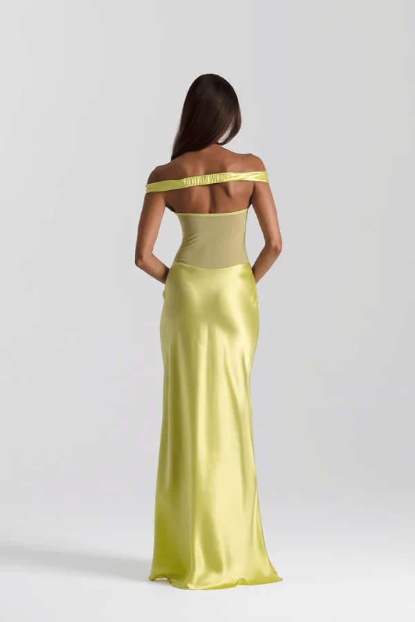 Gwyneth Gown Chartreuse - Image 4