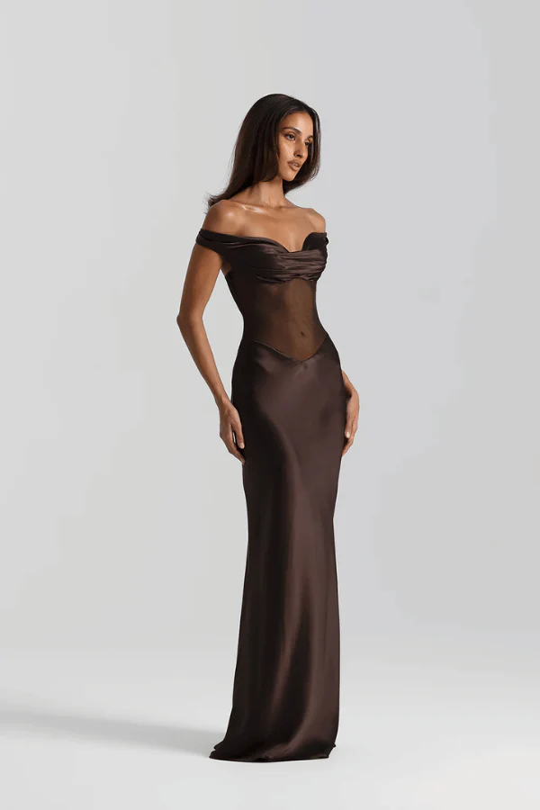 Gwyneth Gown Espresso - Image 3