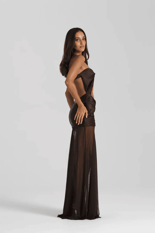 Julietta Dress Espresso - Image 3