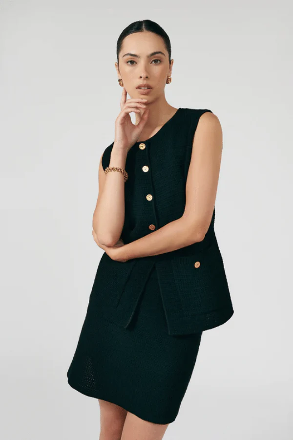 Helena Gilet Black - Image 9