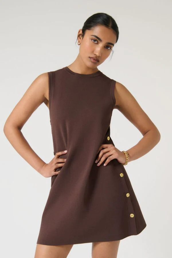 Selena Tunic Chocolate - Image 4