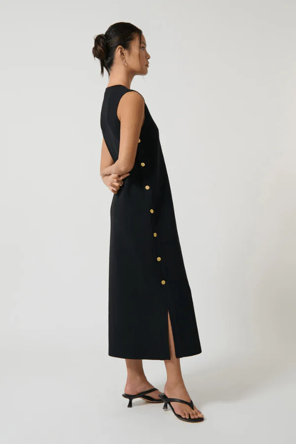 Selena Tunic Long Black - Image 4