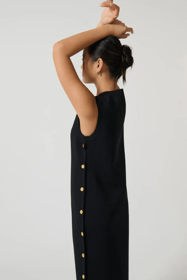 Selena Tunic Long Black - Image 5
