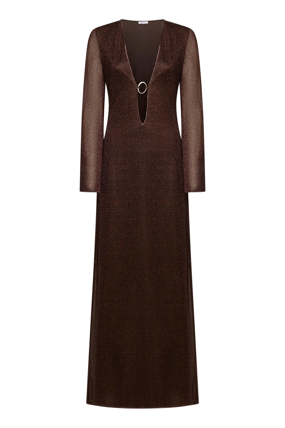 Lumiere O Long Kaftan Chocolate - Image 3
