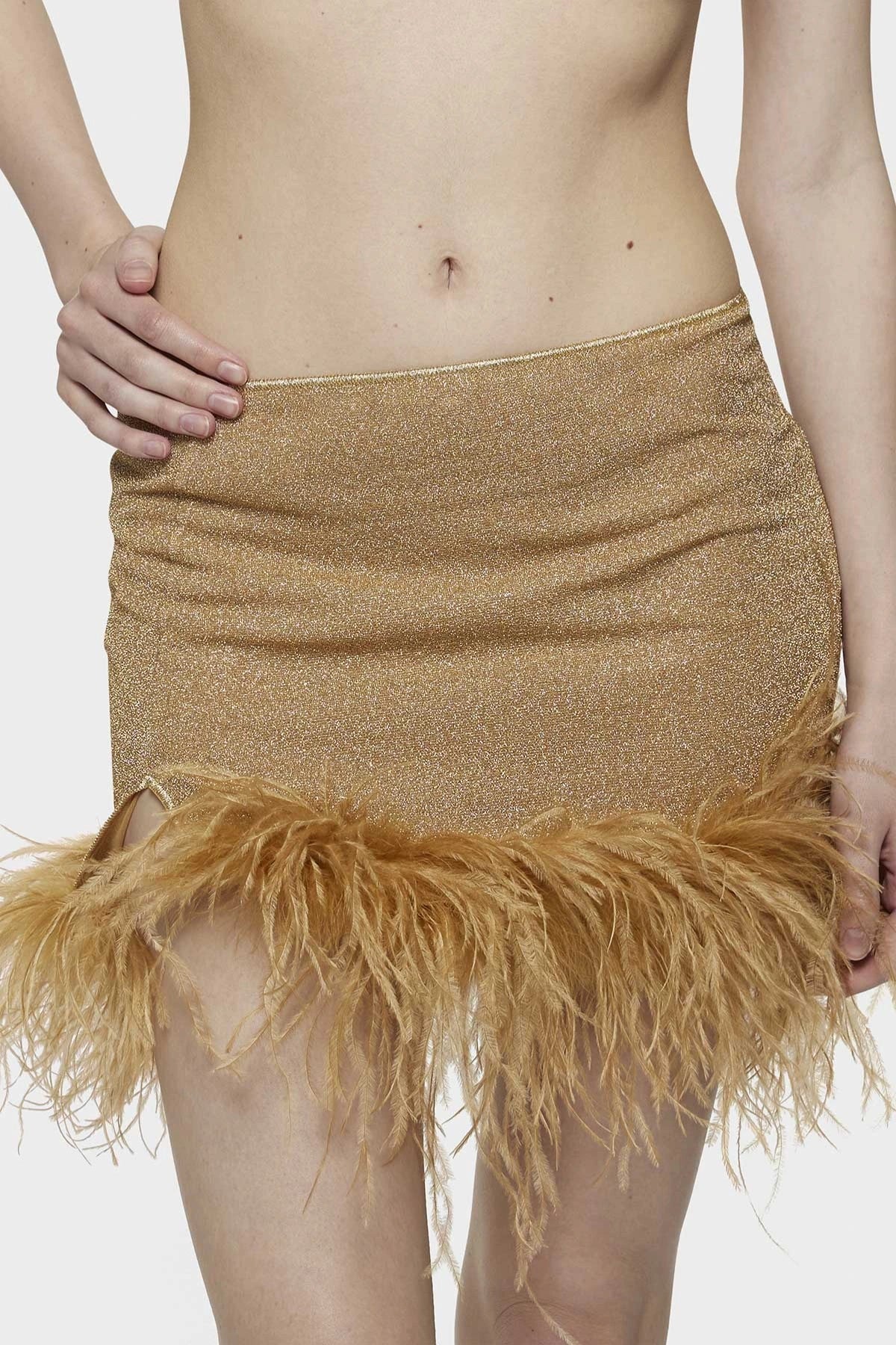 Lumiere Plumage Skirtini Gold - Image 2