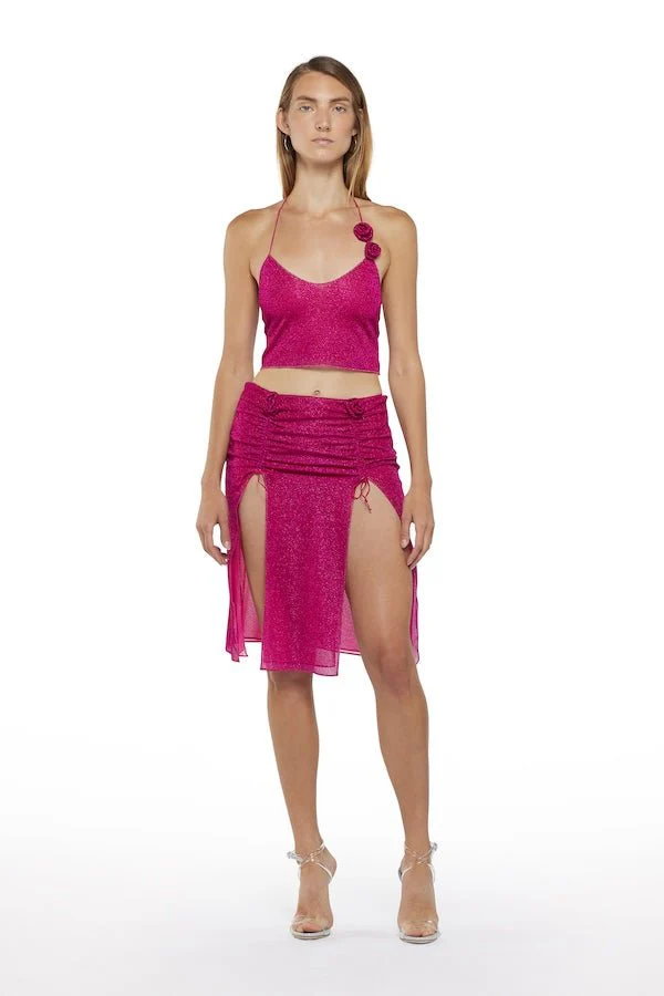 Lumiere Rose Top Fuxia - Image 3