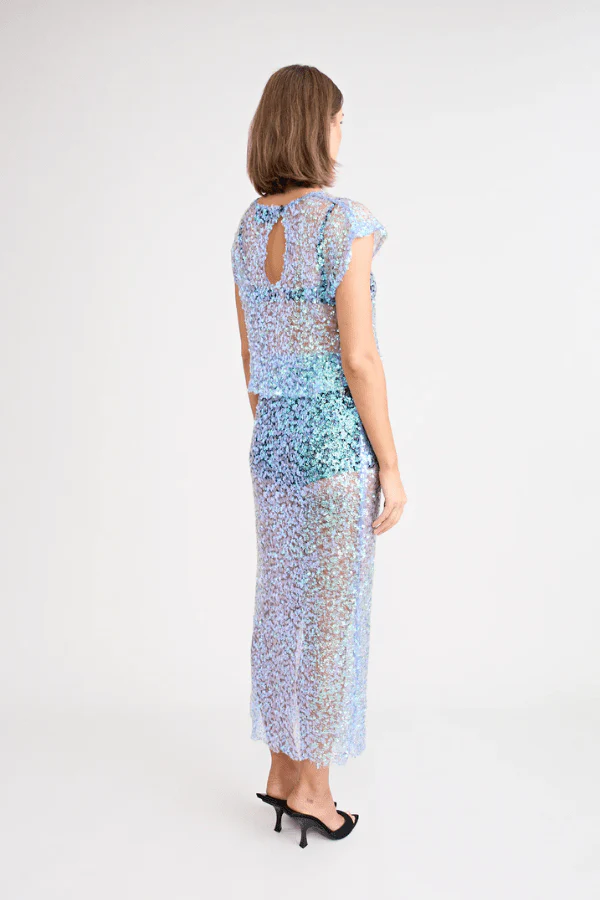 Delphine Skirt Aquamarine - Image 4