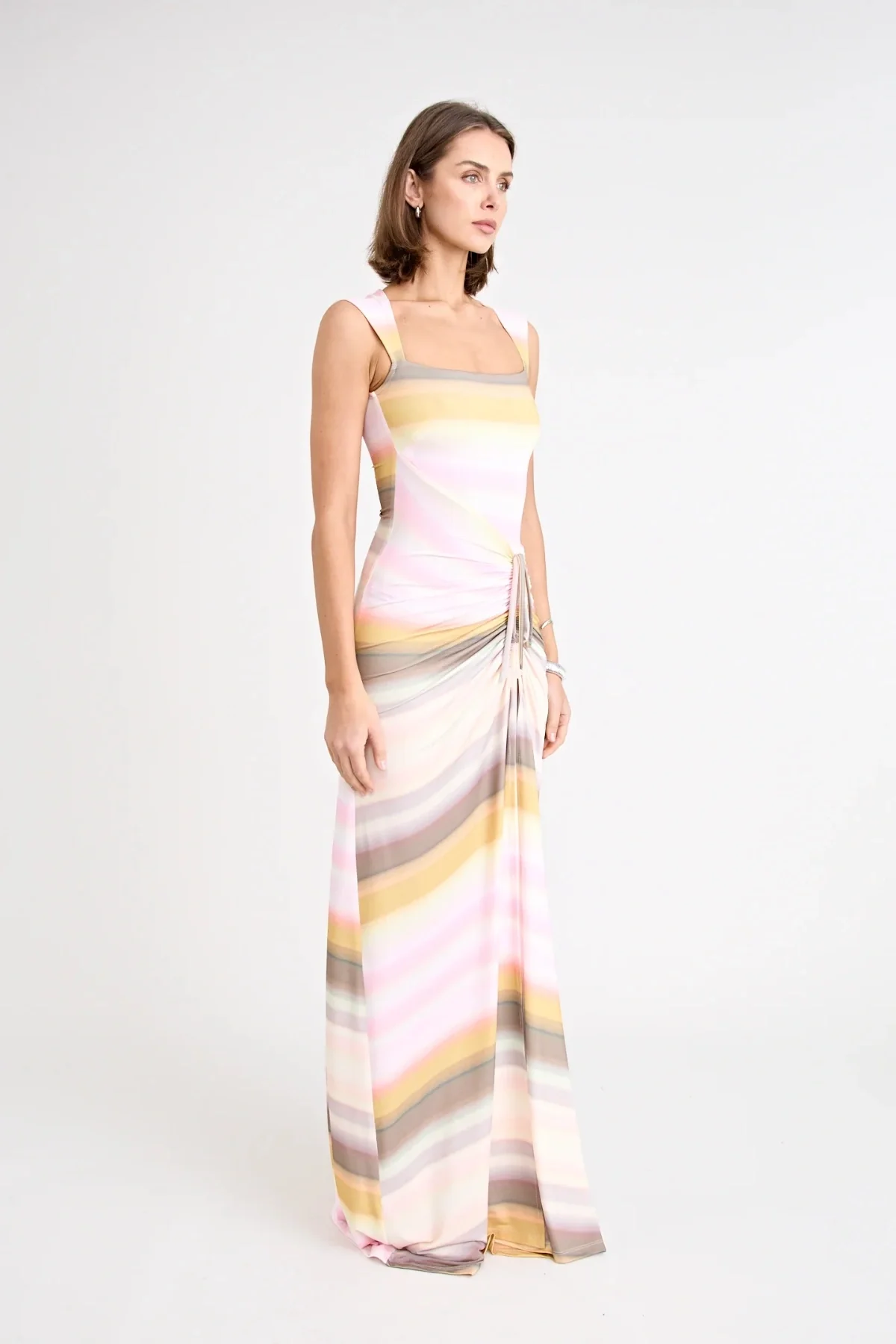 Elara Gown Peach - Image 4