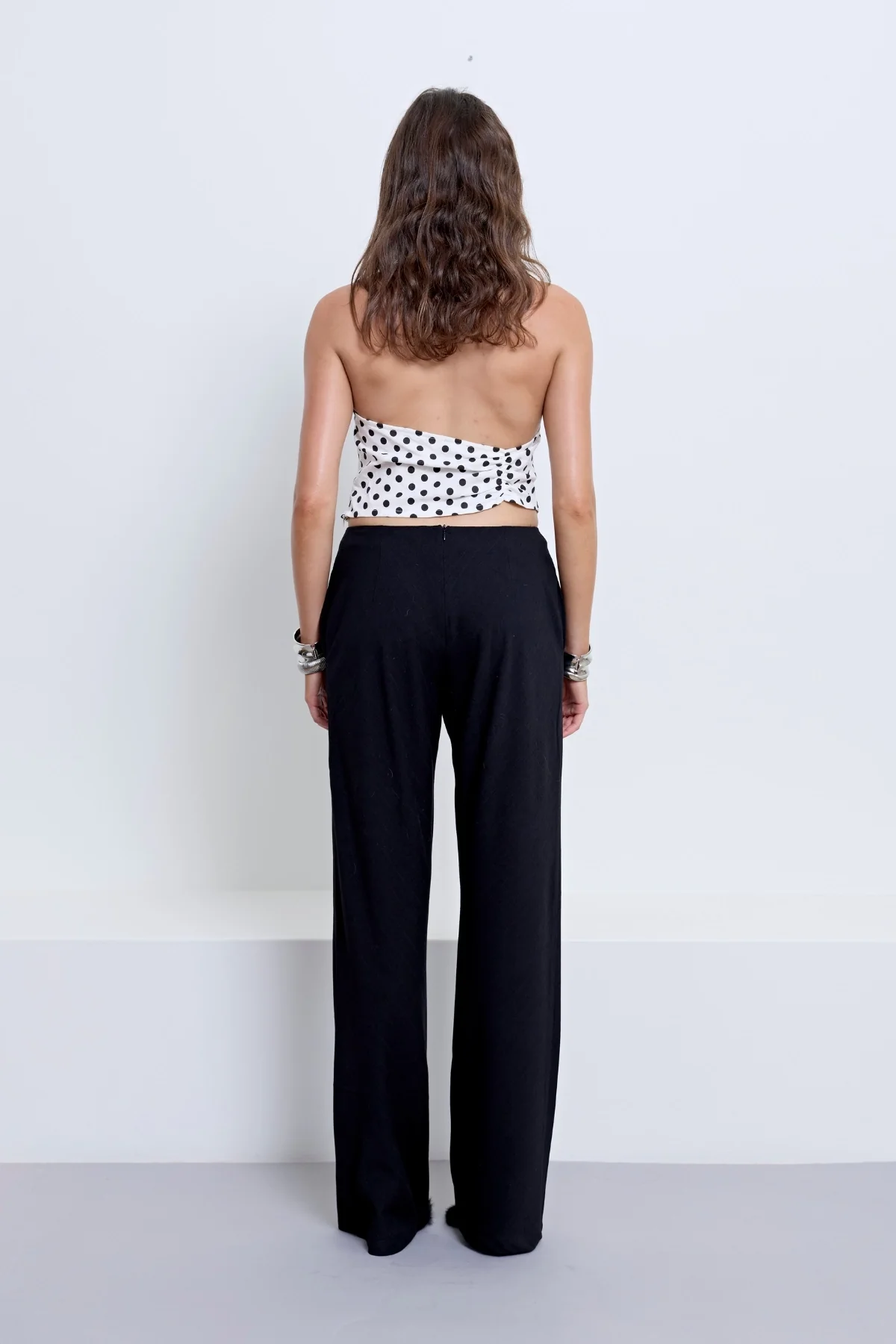 Hallie Backless Top Polka Dot - Image 10