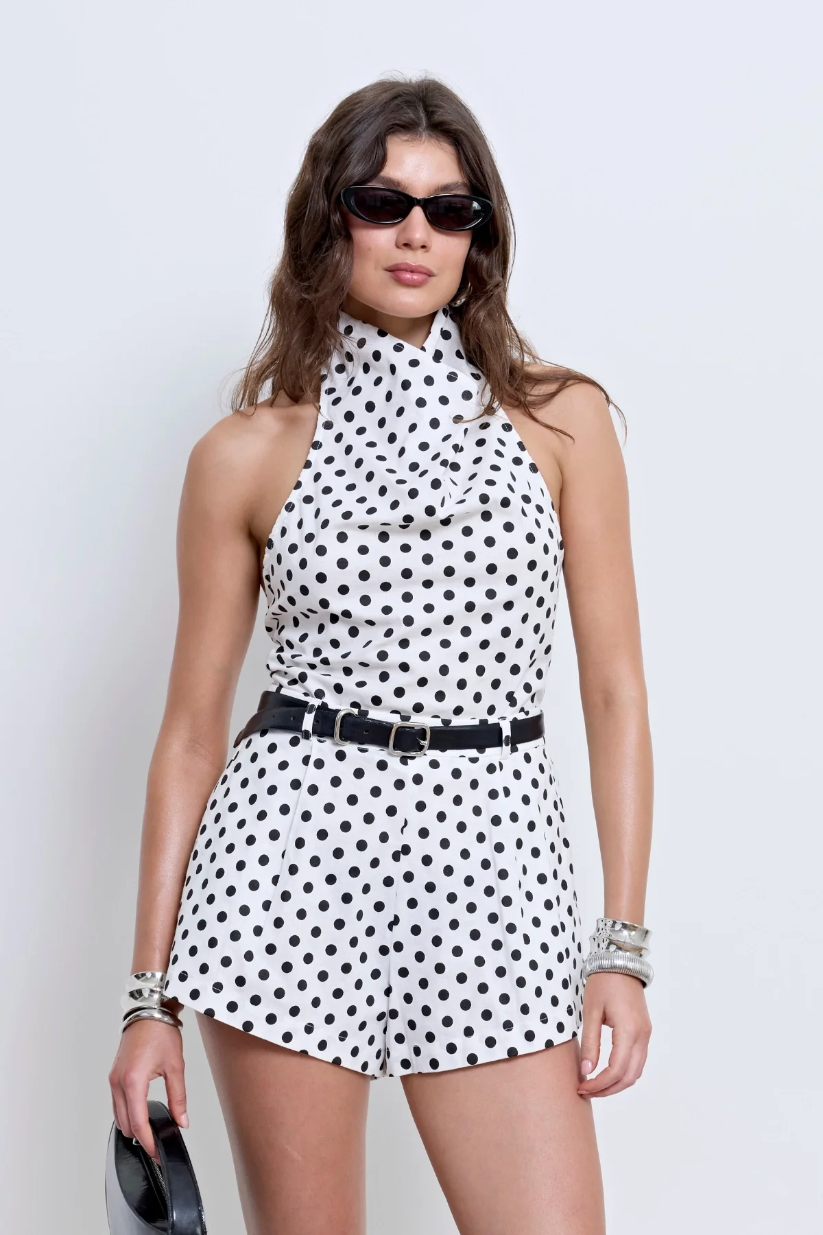 Hallie Backless Top Polka Dot - Image 8