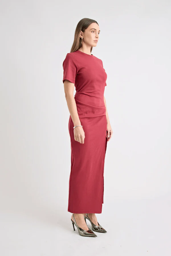 Portia Dress Cherry - Image 3