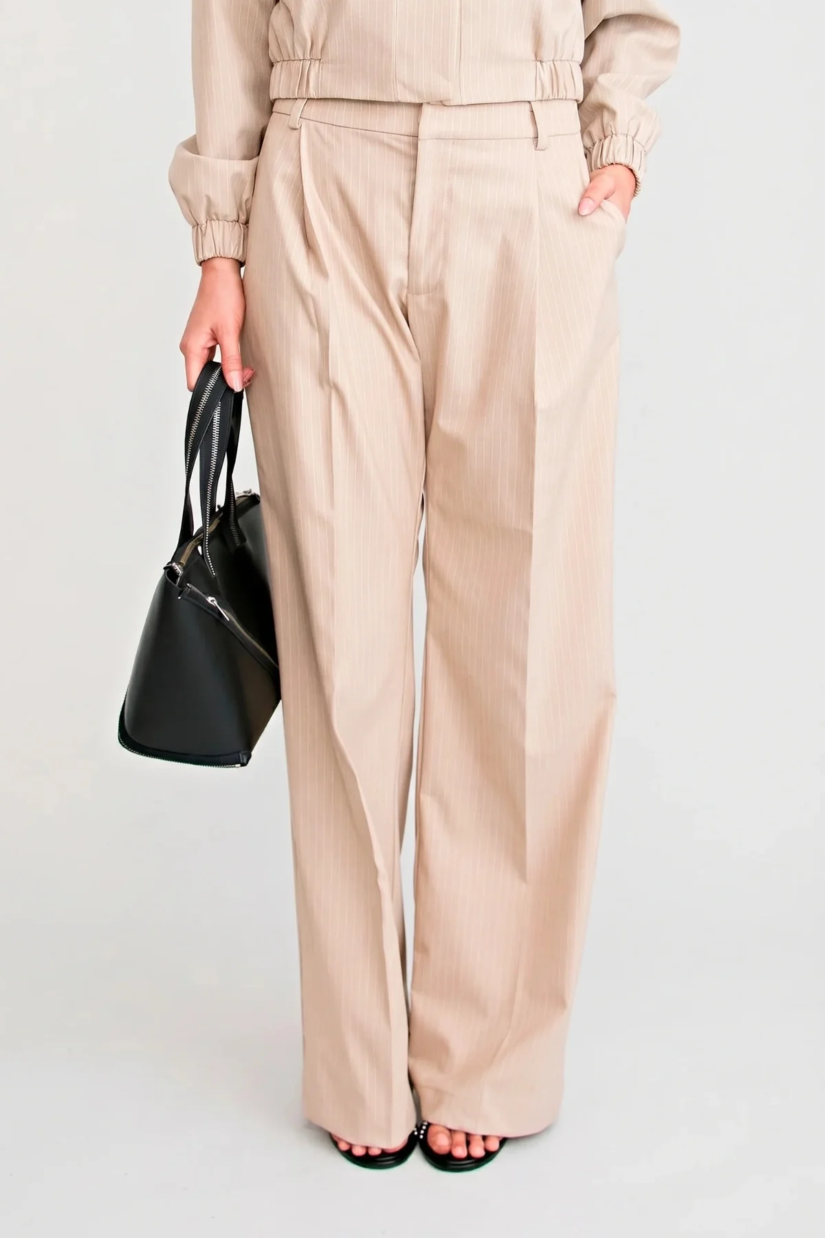 Zena Manstyle Pant Beige - Image 6