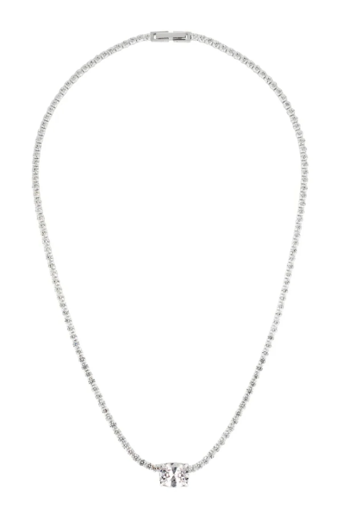Heirloom Tennis Necklace White Gold - Image 4