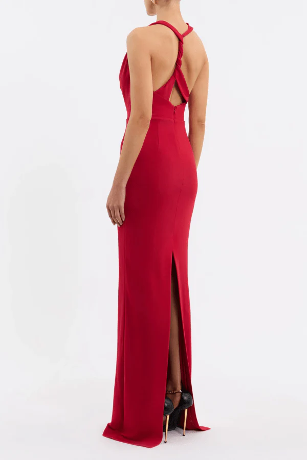 Carmine Halter Maxi Red - Image 4