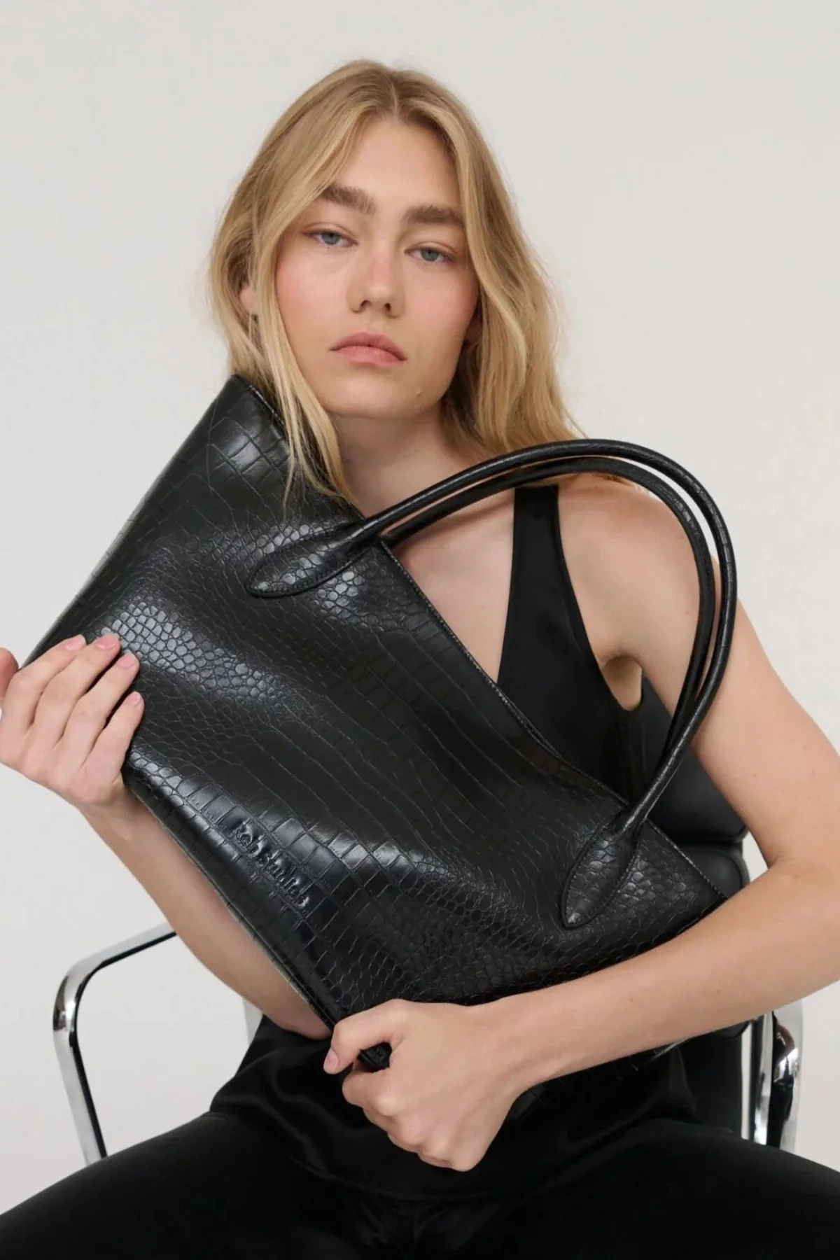Marlow Tote Croc Embossed - Image 6