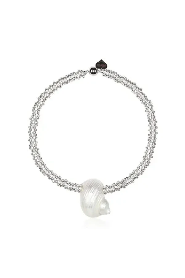 Spetses Necklace Pearl/Silver