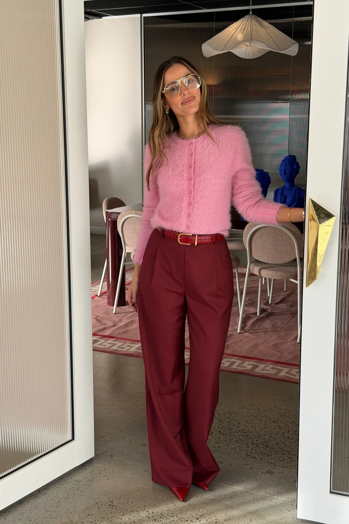 Kai Cardigan Pink - Image 8