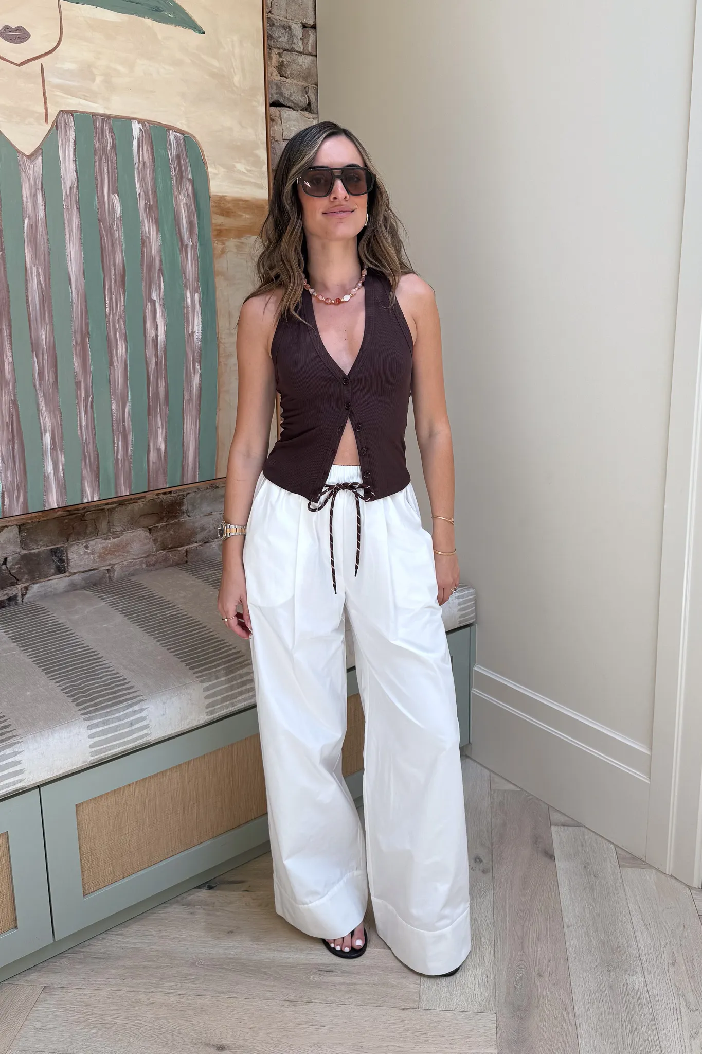 Annie Halter Top Chocolate - Image 4