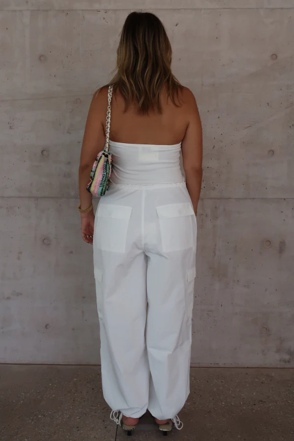 Cargo Link Pants White - Image 7