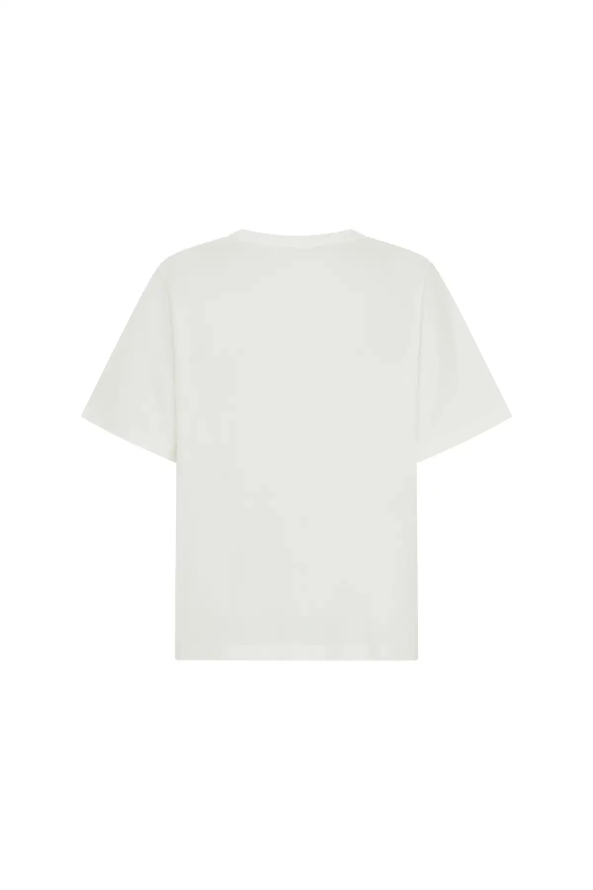 Carter V Neck Tee White - Image 11