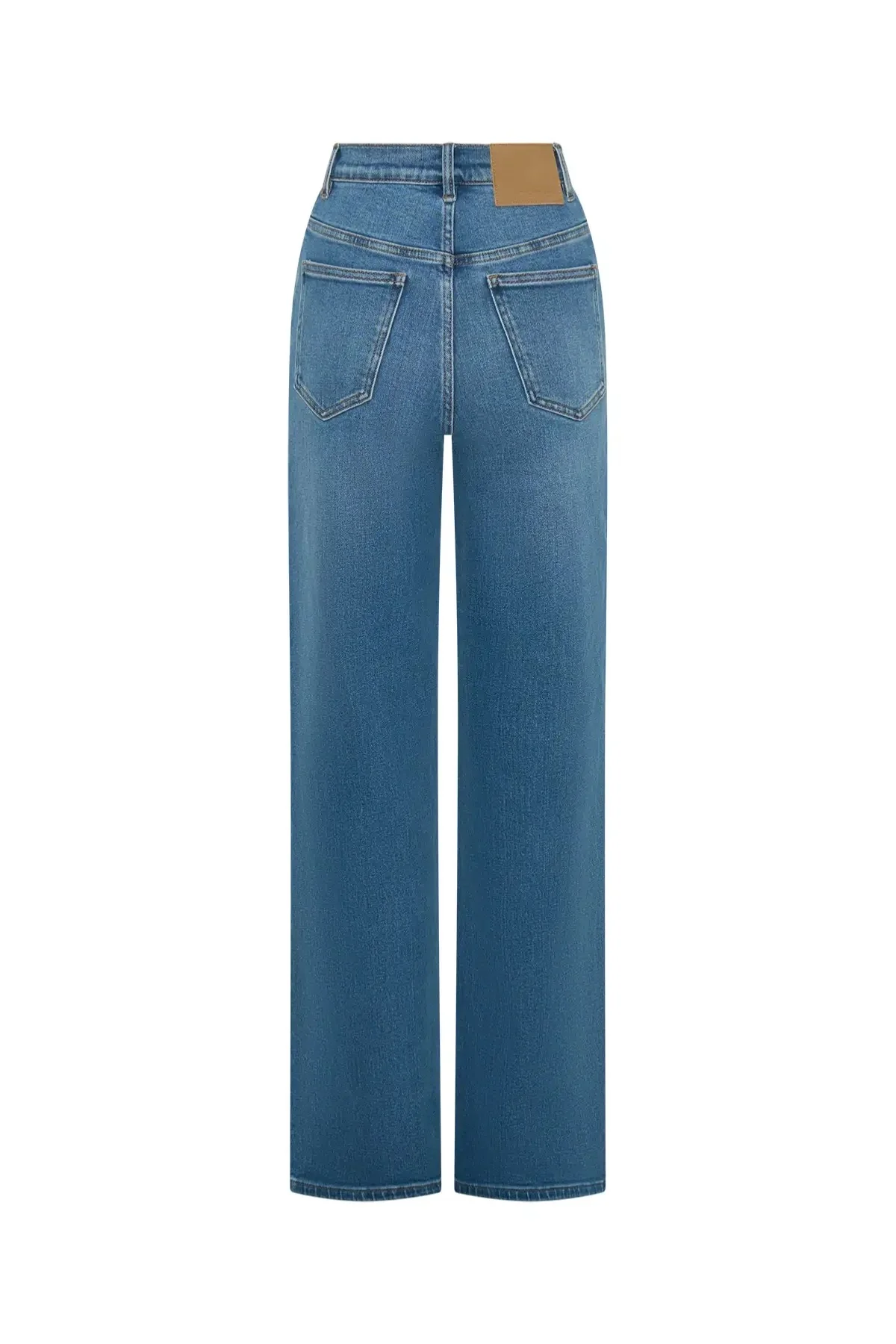 Celine High Rise Stretch Jean Indigo - Image 11