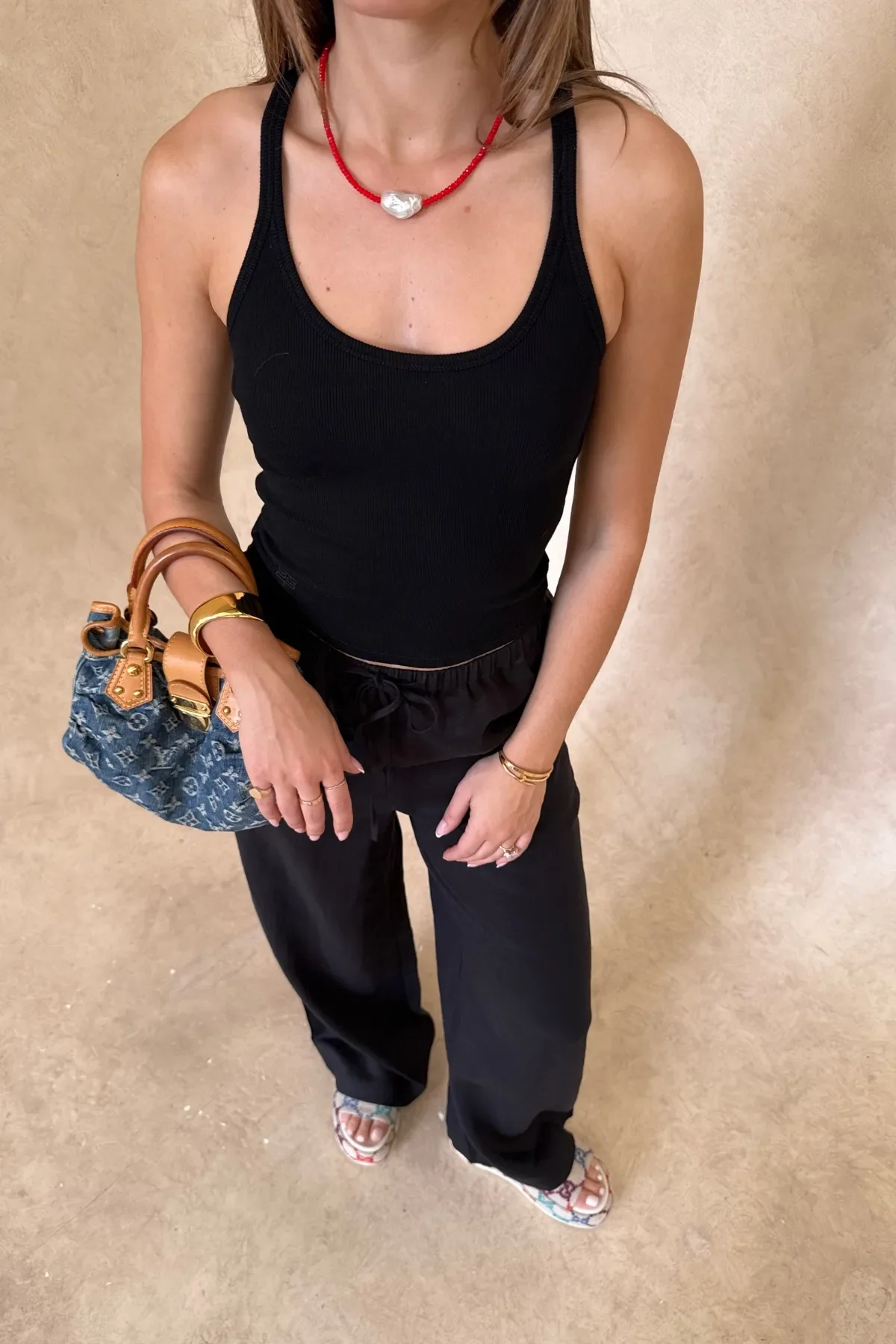 Chiara Tank Black