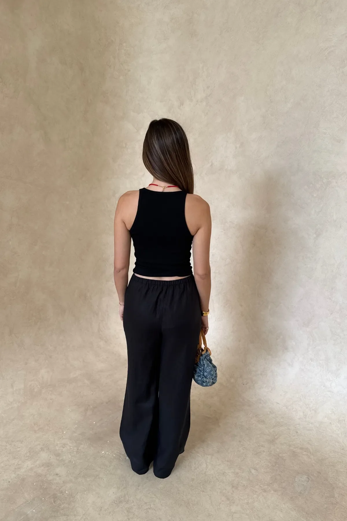 Chiara Tank Black - Image 4