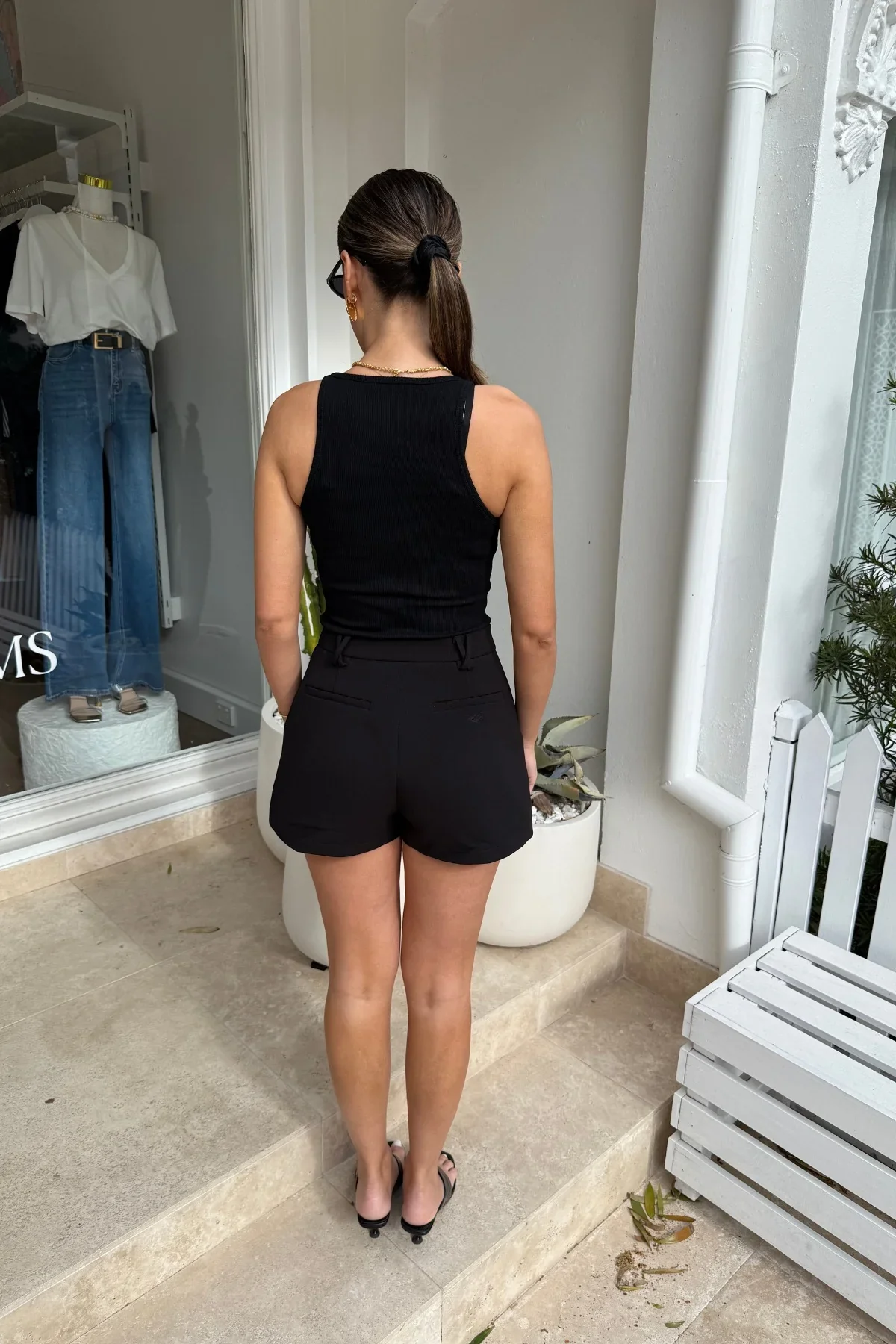 Chiara Tank Black - Image 9