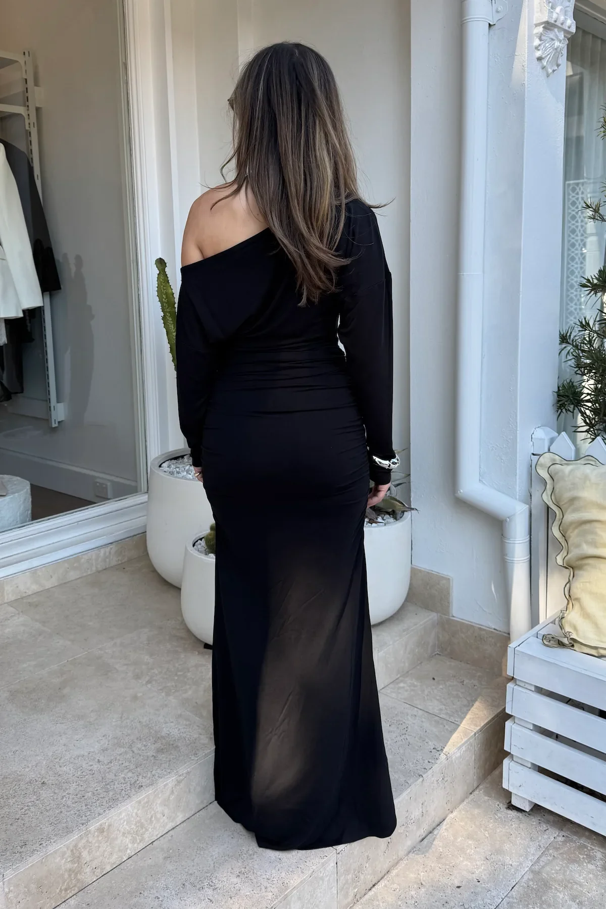 Dee Maxi Dress Black - Image 4