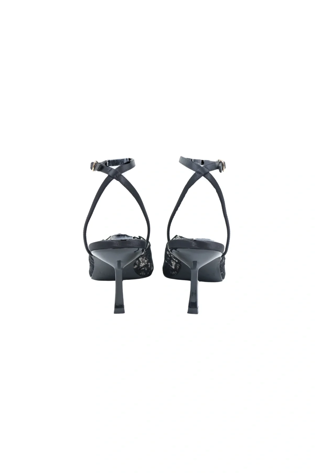 Diana Lace Heels Black - Image 4