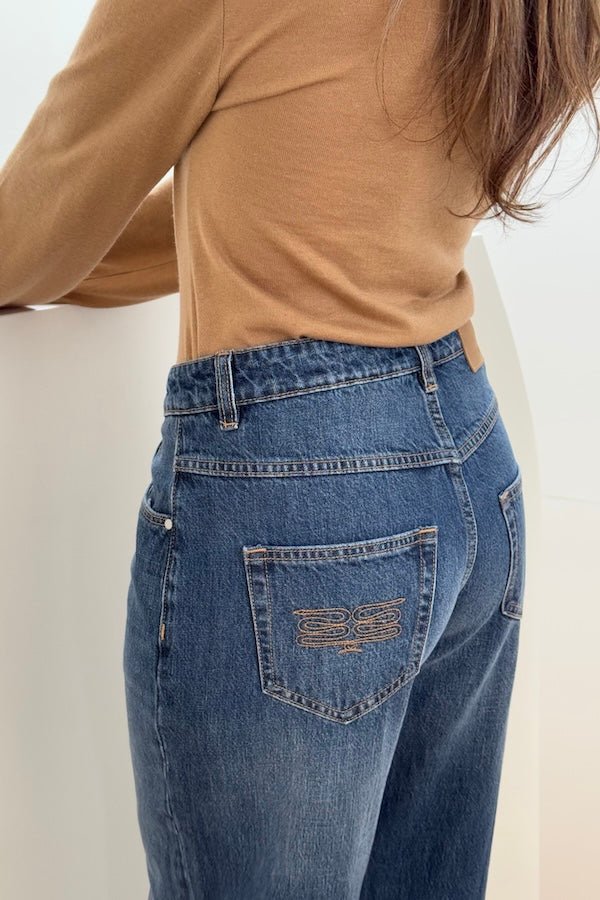 Elisha Baggy Jean Indigo - Image 5